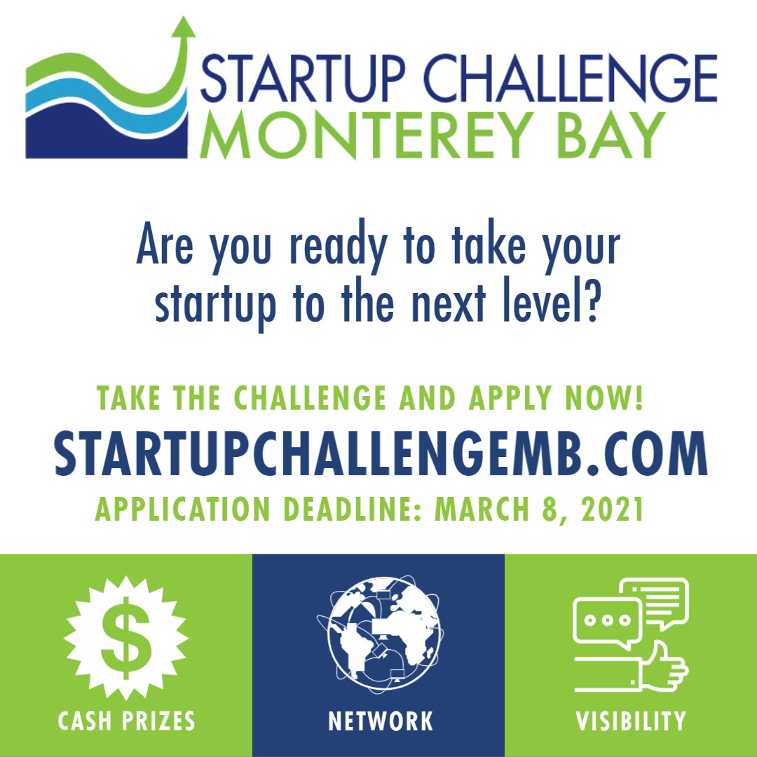 Startup Challenge Logo - Are you ready to take your startup to the next level? Take the Challenge and Apply Now! Startupchallengemb.com - Application Deadline: March 8, 2021 - Cash Prizes, Network, Visibility